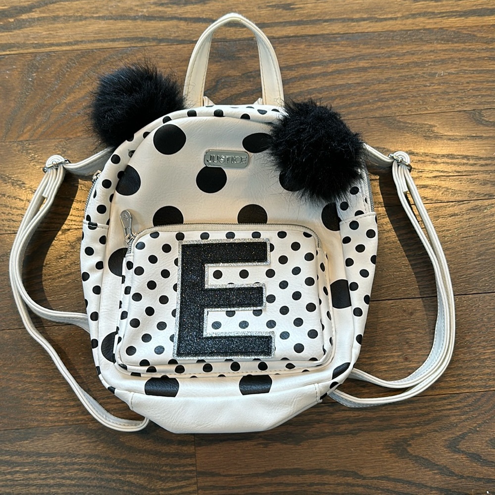 Letter “E” Mini Backpack